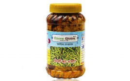 Ozone Globle Green Chilli Pickle   Plastic Jar  400 grams